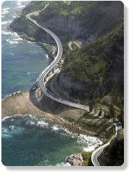 The Sea Cliff Bridge 
                      in Australia